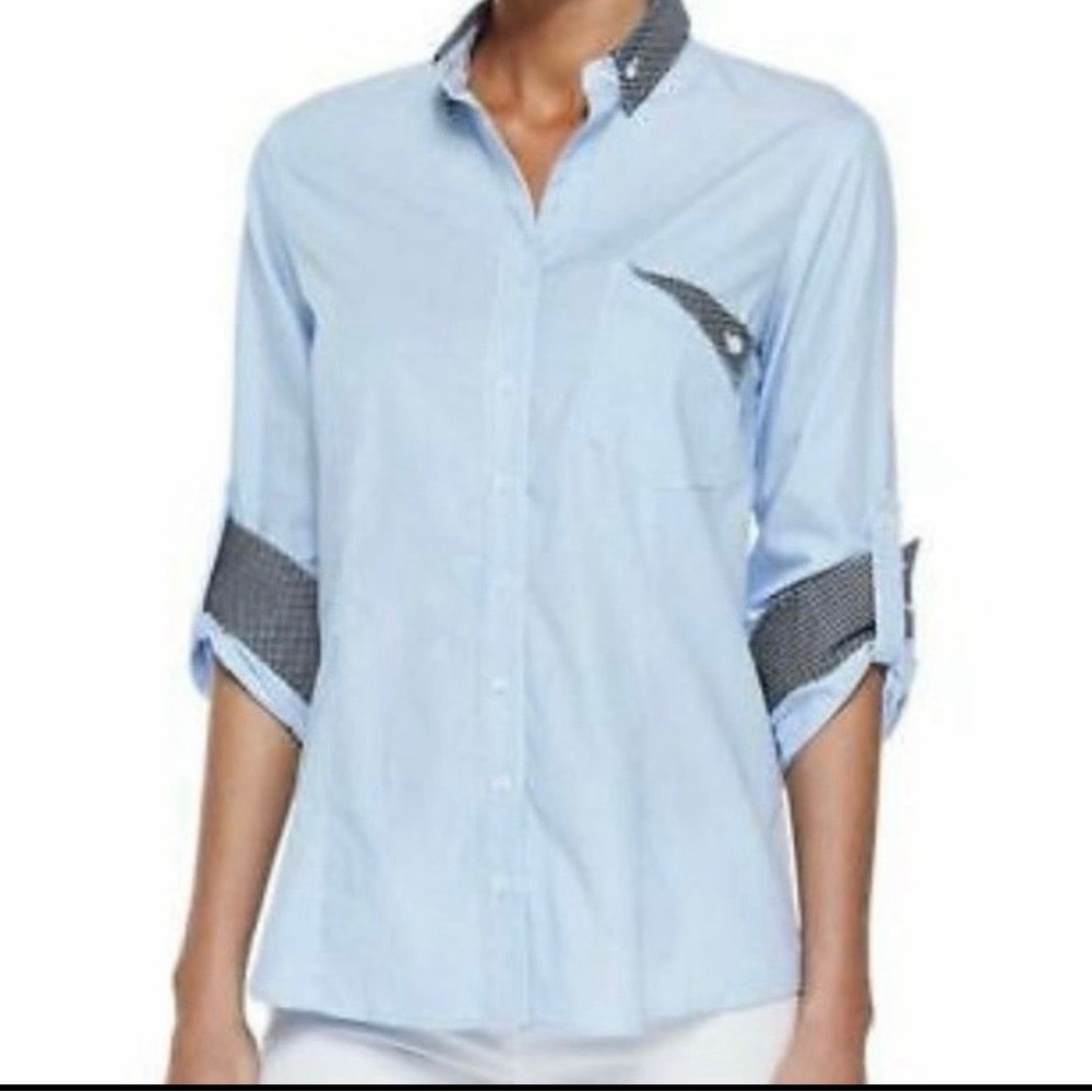 Finley Women’s Button Up Cotton Shirt Size L